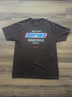 Scriptures Snickers Graphic T Shirt Christian Joke Kerusso